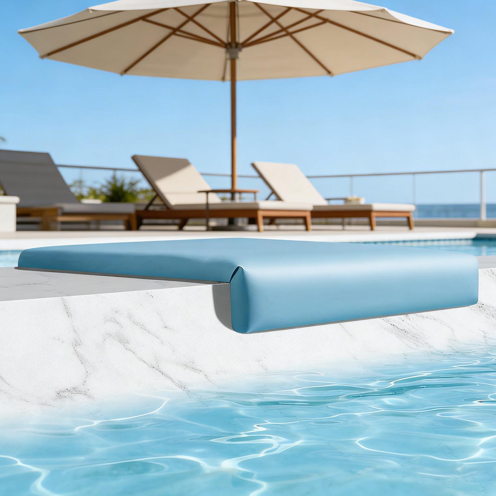 Outdoor Furniture L Shape - Tragbare Schwimmbadbank für den Seeufer, Weiche
