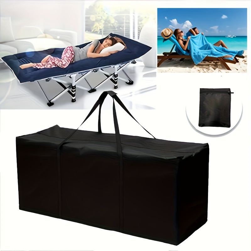 Outdoor Furniture With Storage For Cushions - 1 Stück 210D Hochleistungs-Aufbewahrungstasche – für