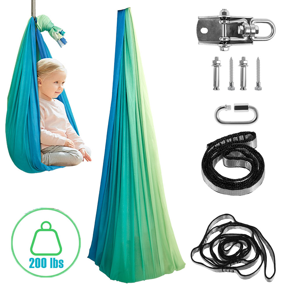Outdoor Furniture Kids - Sensorische Schaukeln für Kinder, doppellagige, bequeme
