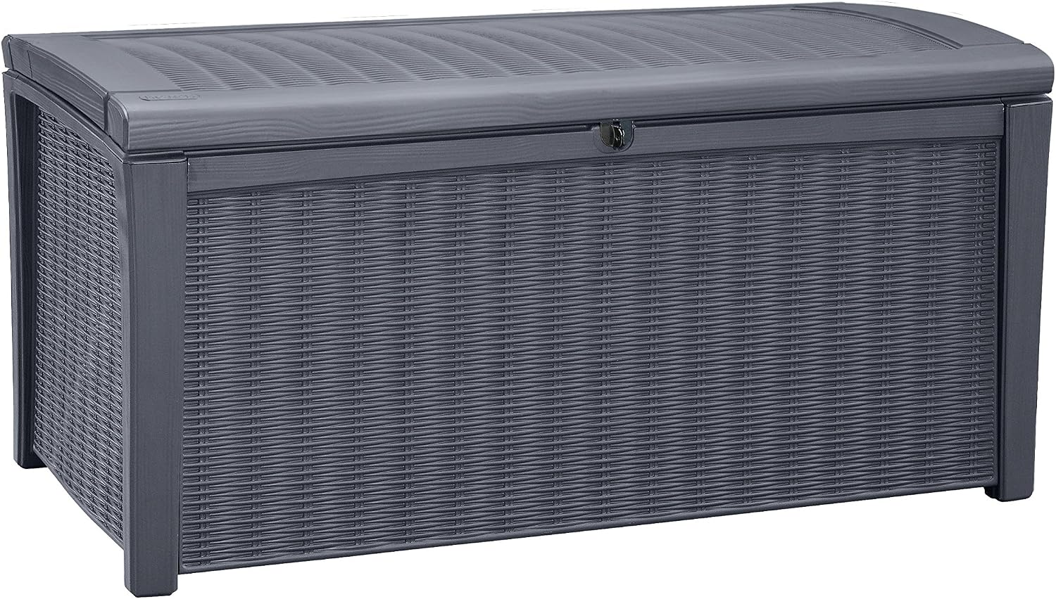 Outdoor Furniture Cushion - 110 Gallonen Outdoor-Aufbewahrungsbox, abschließbar, wasserdicht, aus
