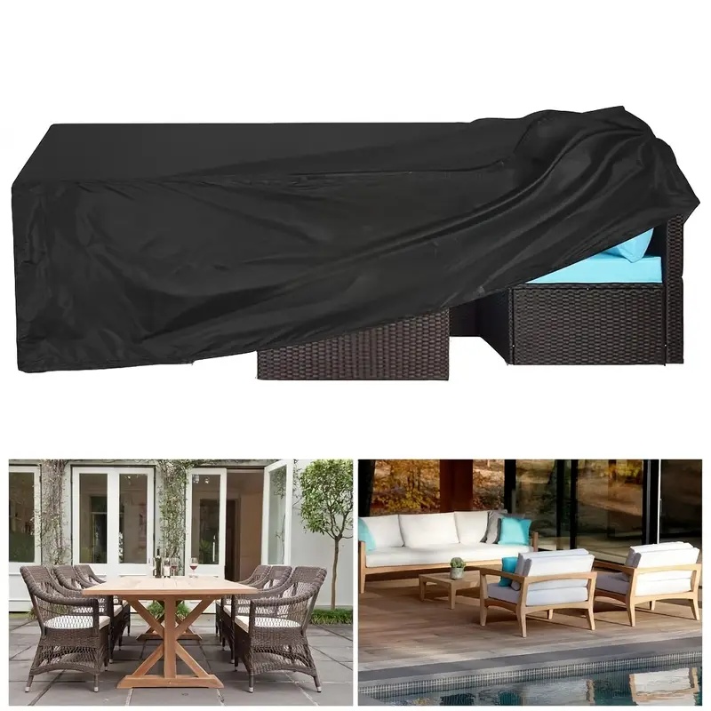 Outdoor Furniture Protector - Robuste, winddichte Gartenmöbelabdeckung – UV-beständiger, langlebiger