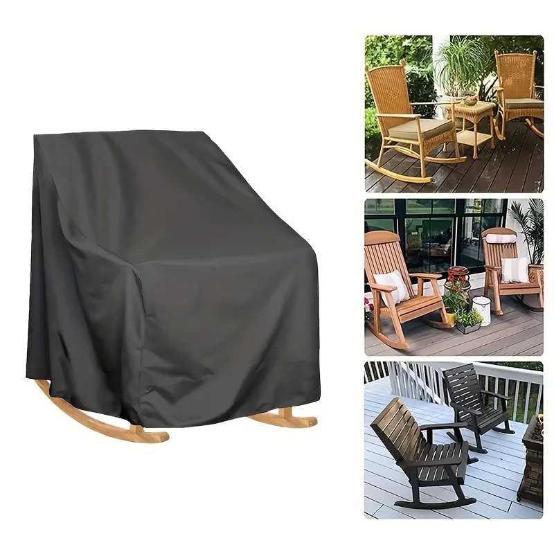 Outdoor Furniture Protector - Robuster Outdoor-Schaukelstuhlbezug aus Oxford-Stoff – wetterfester