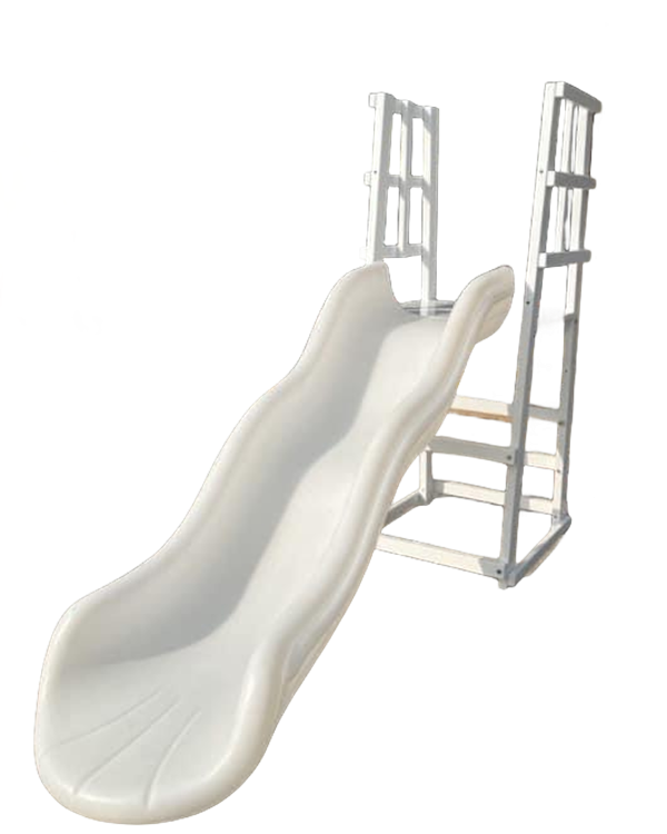 Outdoor Furniture Kids - Heißer Verkauf Weiß Doppel Rutsche Indoor