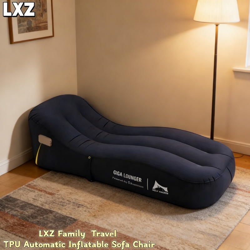 Outdoor Furniture Cushion - TPU Automatisch Aufblasbarer Sessel, Tragbares Outdoor-Camping-Aufblassofa