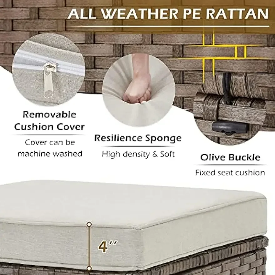 # Für Aluminium-Terrassenmöbel – Outdoor Furniture With Storage For Cushions Bewertung und Preis