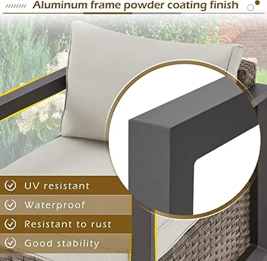 # Für Aluminium-Terrassenmöbel – Outdoor Furniture With Storage For Cushions Bewertung und Preis