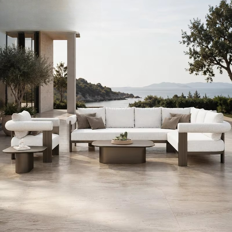 # Luxuriöses Villa-Sofa-Set, m – Outdoor Furniture L Shape Bewertung und Preis
