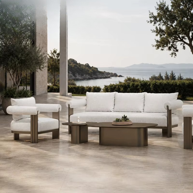 # Luxuriöses Villa-Sofa-Set, m – Outdoor Furniture L Shape Bewertung und Preis