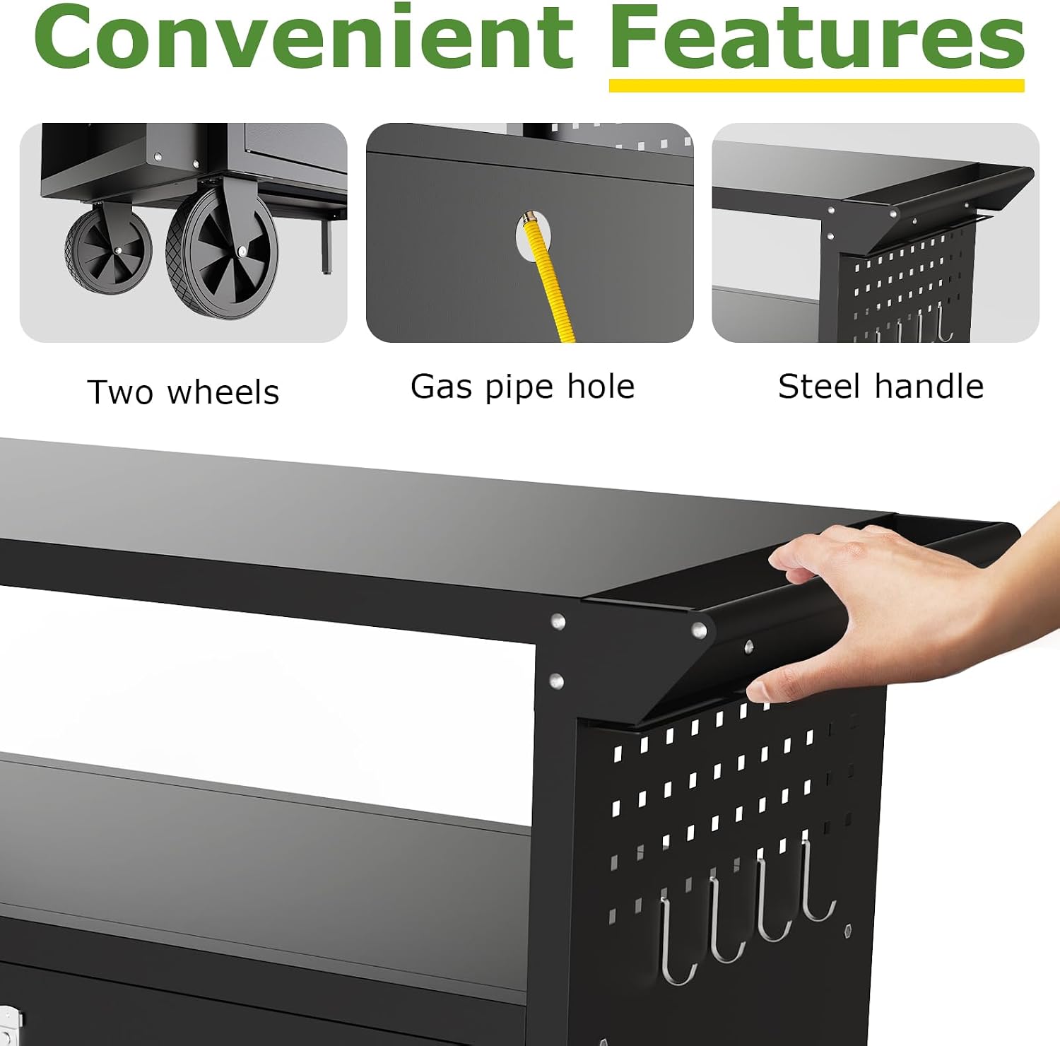 Outdoor-Grillwagen mit Staurau – Outdoor Furniture With Storage Bewertung und Preis
