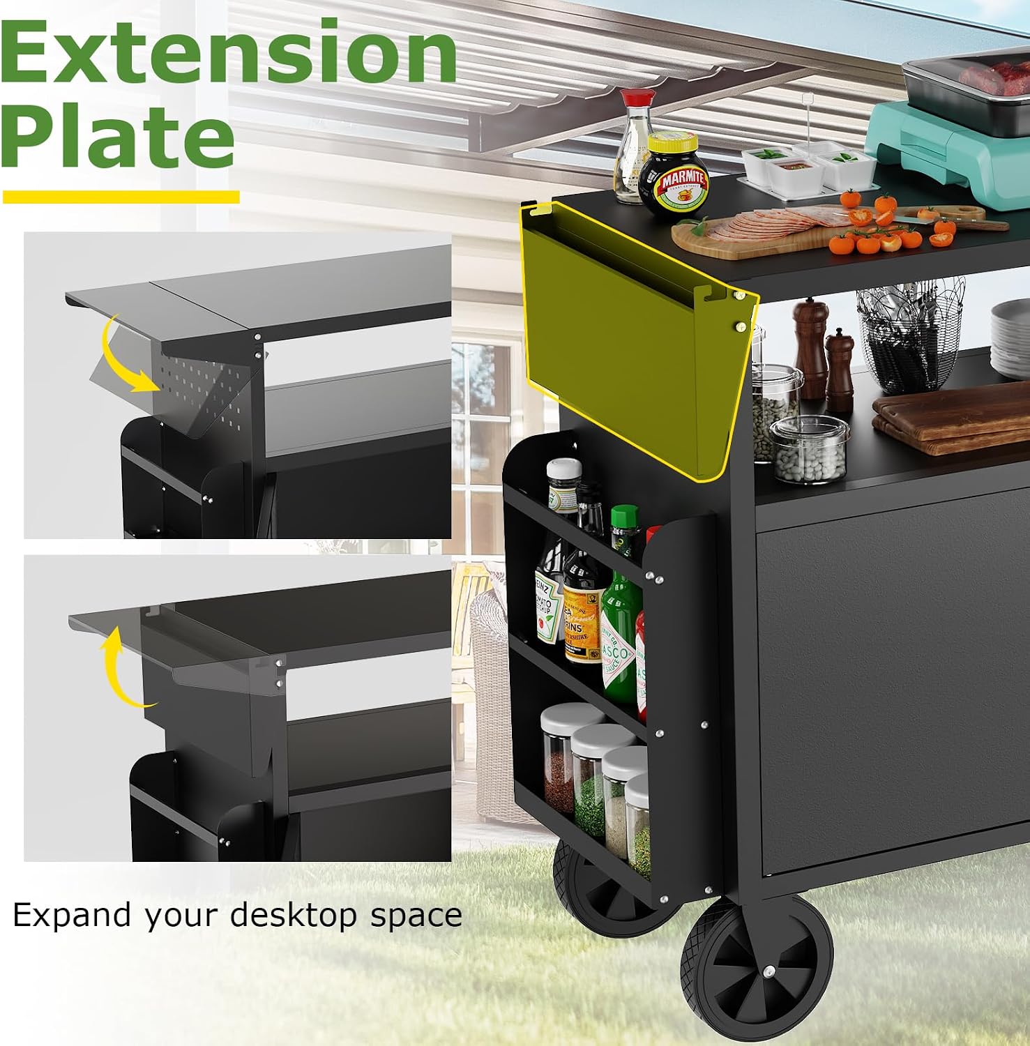 Outdoor-Grillwagen mit Staurau – Outdoor Furniture With Storage Bewertung und Preis