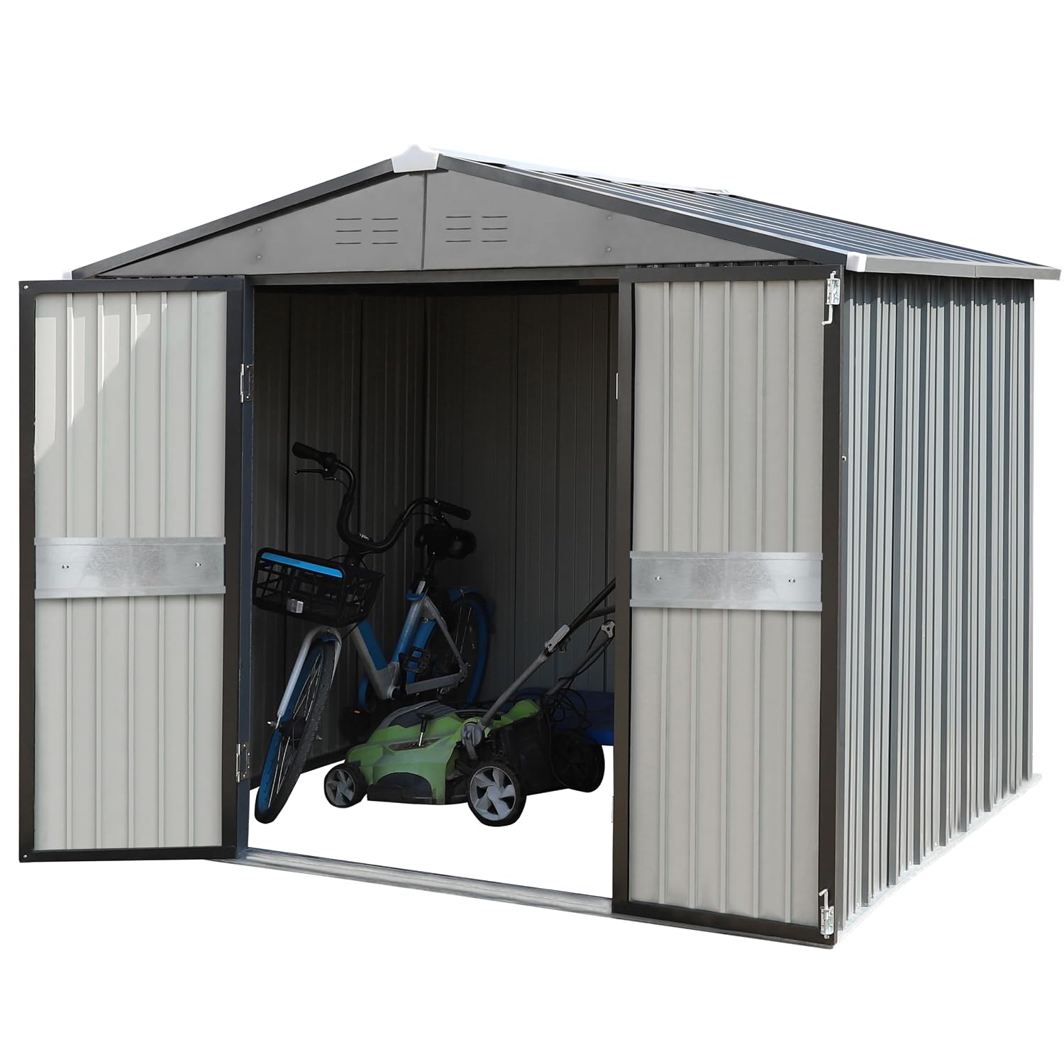10' x 10' Gartenhaus mit Doppe – Outdoor Furniture With Storage Bewertung und Preis