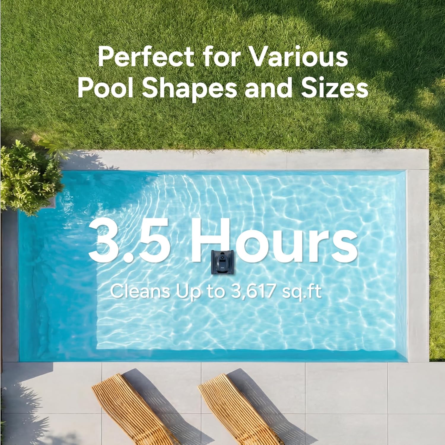Roboter-Poolreiniger KN-Serie, – Outdoor Furniture Metal Bewertung und Preis