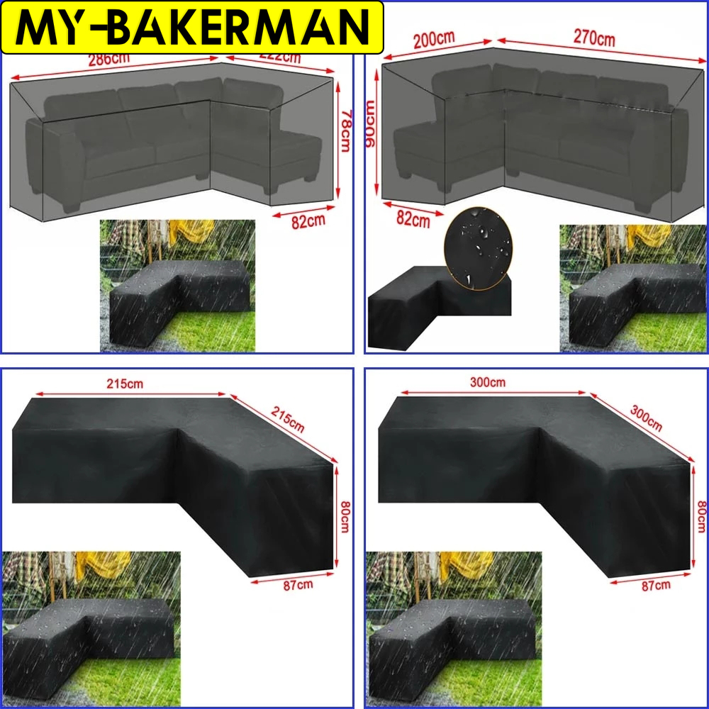L-förmige Möbelabdeckung Wasse – Outdoor Furniture L Shape Bewertung und Preis