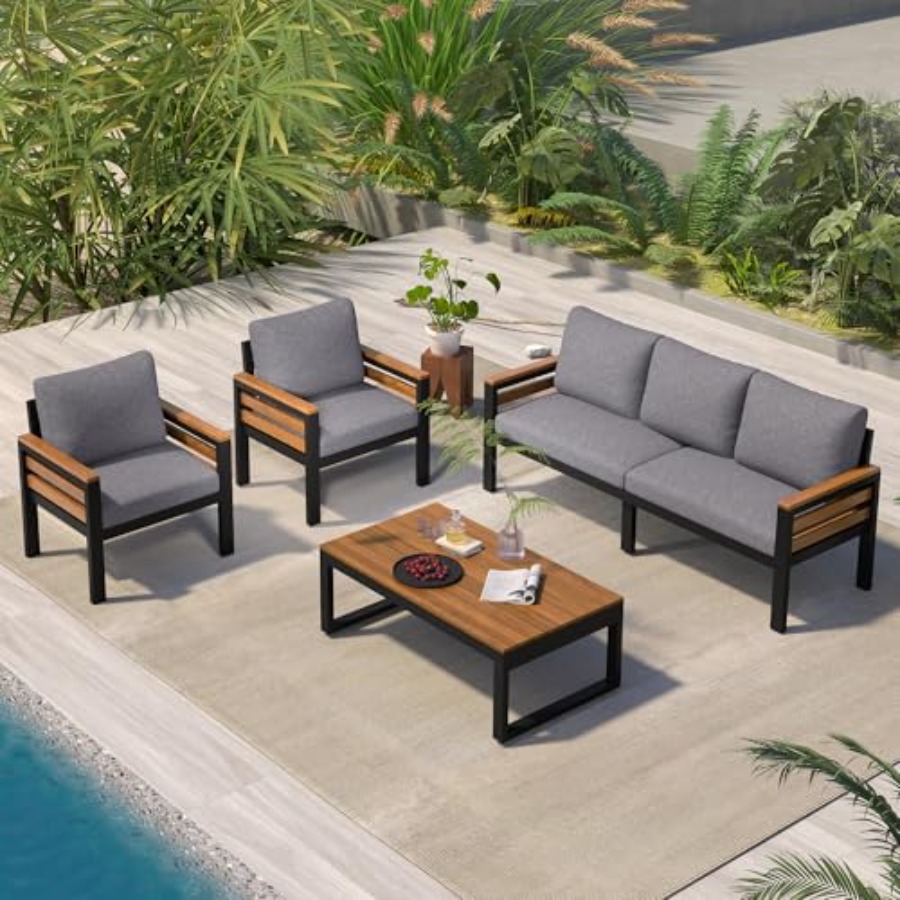 Gartenmöbel-Set für Terrasse,  – Outdoor Furniture Cushion Bewertung und Preis
