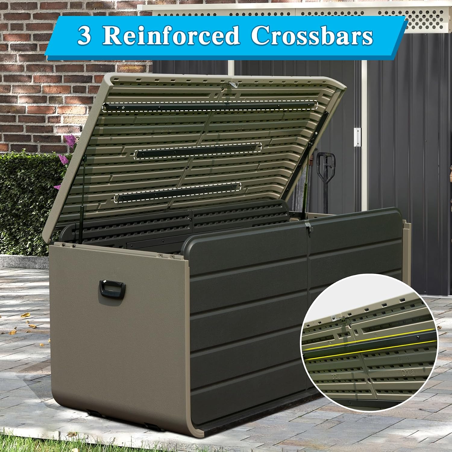Innen- und Außen-Aufbewahrungs – Outdoor Furniture With Storage Bewertung und Preis