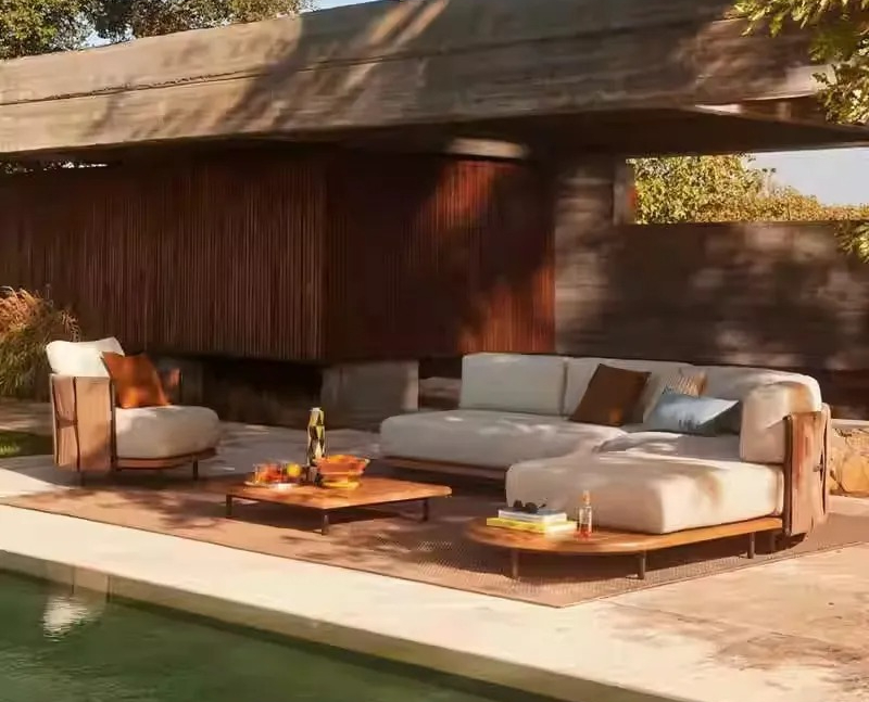 Nordisches Outdoor-Rattansofa  – Outdoor Furniture Designer Bewertung und Preis