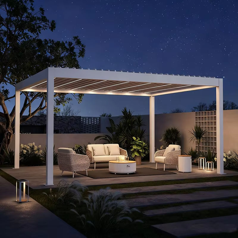 Rostfreier, robuster Gartenpav – Outdoor Furniture Metal Bewertung und Preis
