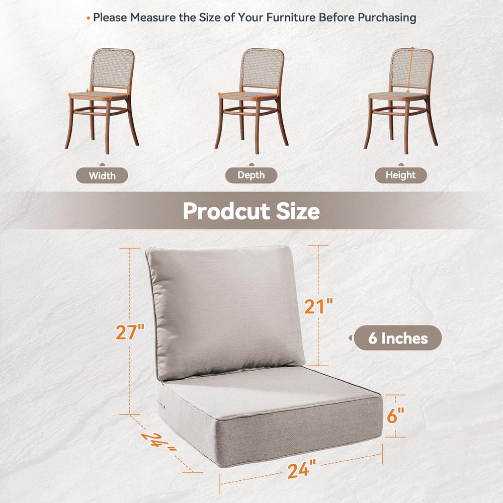 Luxuriöse 6-teilige Outdoor-Te – Outdoor Furniture Cushion Bewertung und Preis
