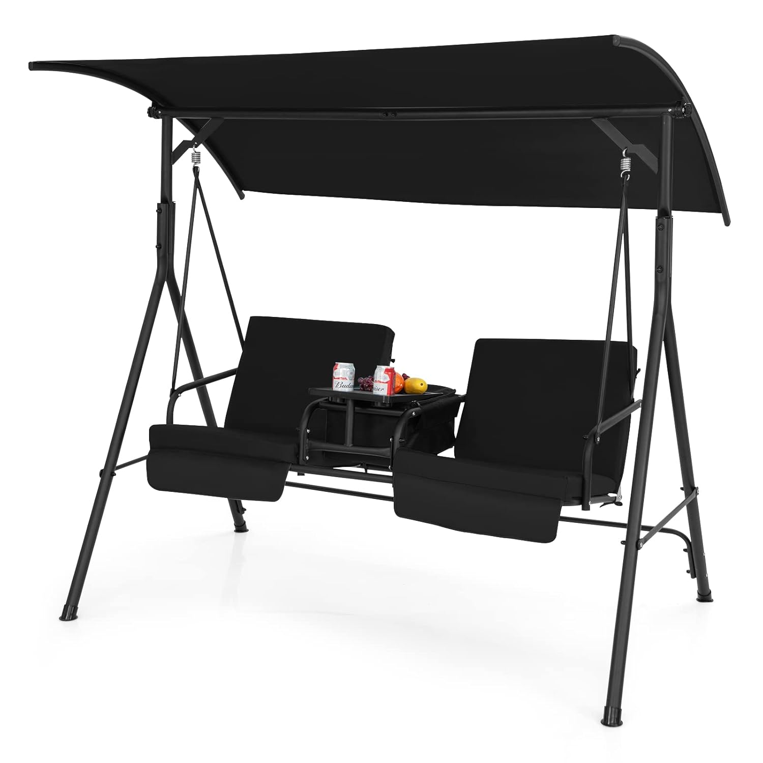 o*-2-Personen-Verandaschaukel, – Outdoor Furniture With Storage For Cushions Bewertung und Preis