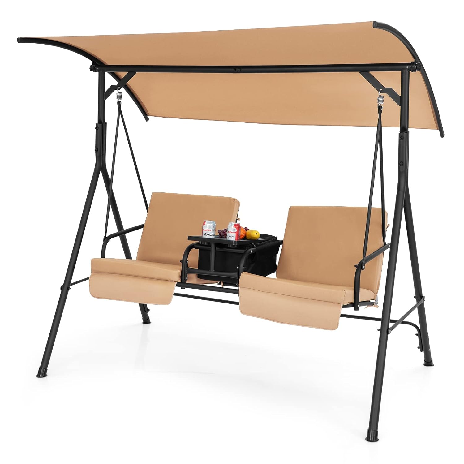 o*-2-Personen-Verandaschaukel, – Outdoor Furniture With Storage For Cushions Bewertung und Preis