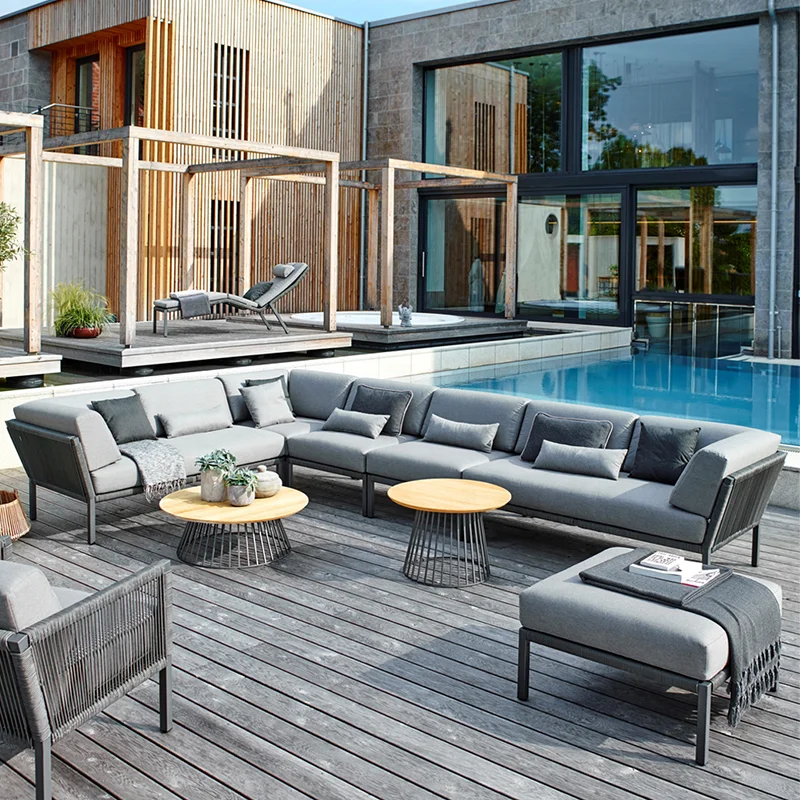 Z Neue L-förmige Garten-Ecklou – Outdoor Furniture L Shape Bewertung und Preis