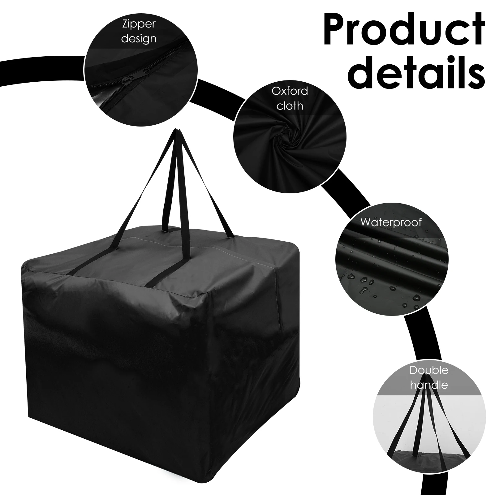 Kissen-Aufbewahrungstasche mit – Outdoor Furniture With Storage For Cushions Bewertung und Preis